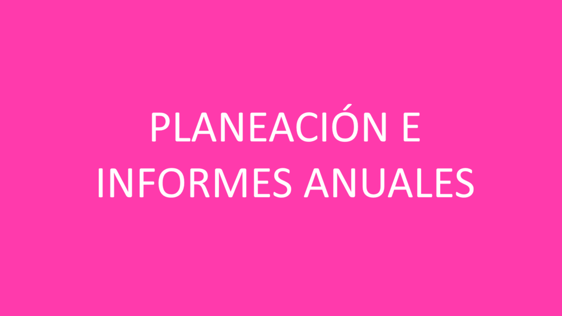 PLANEACION Y RES